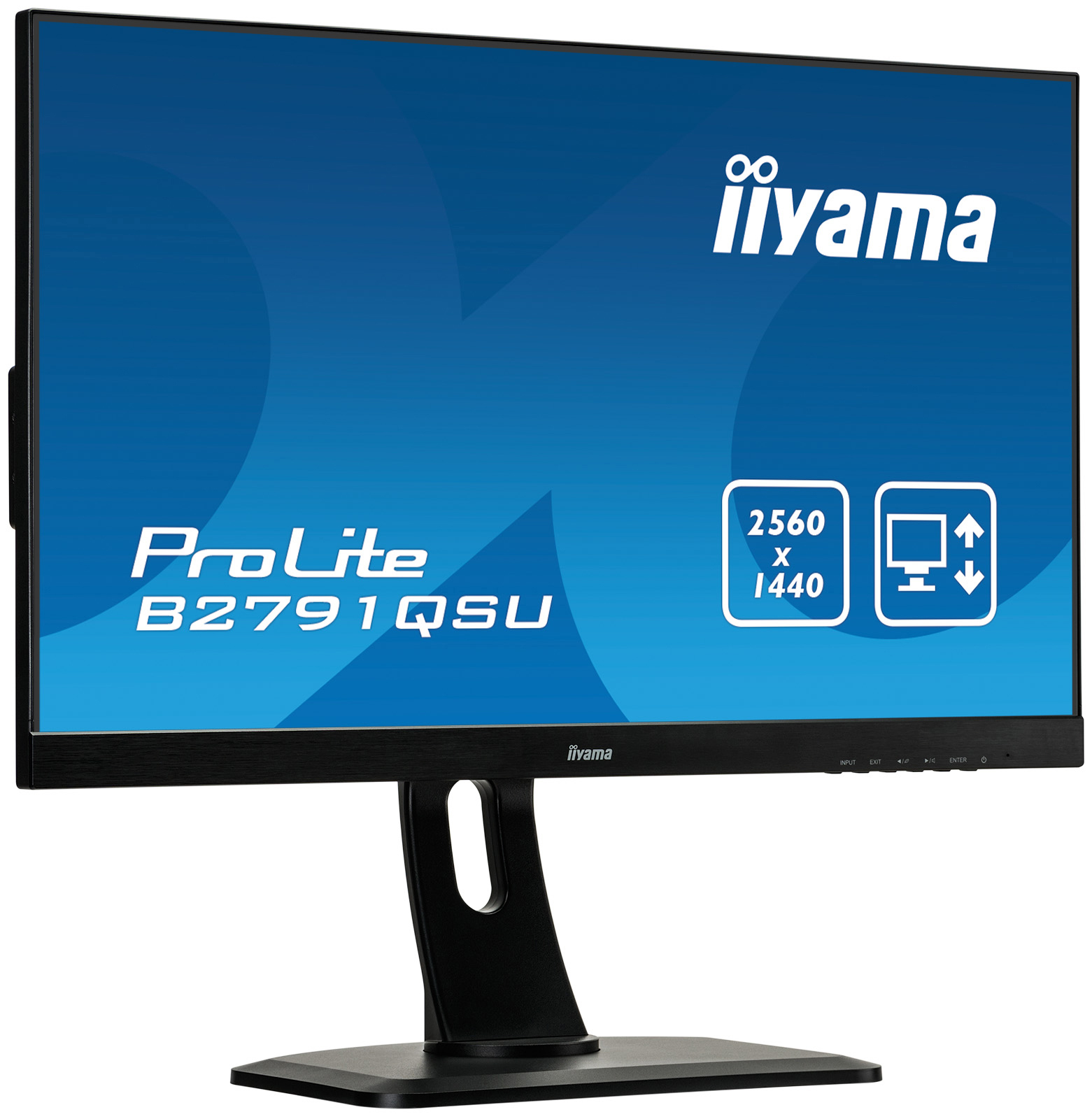 IIYAMA PROLITE B2791QSU-B1 27 Zoll  WQHD  Monitor  1 ms Reaktionszeit  