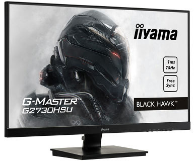 IIYAMA G-MASTER G2730HSU-B1 Monitor Full-HD 75 Gaming 27 Zoll (1 Hz) ms Reaktionszeit