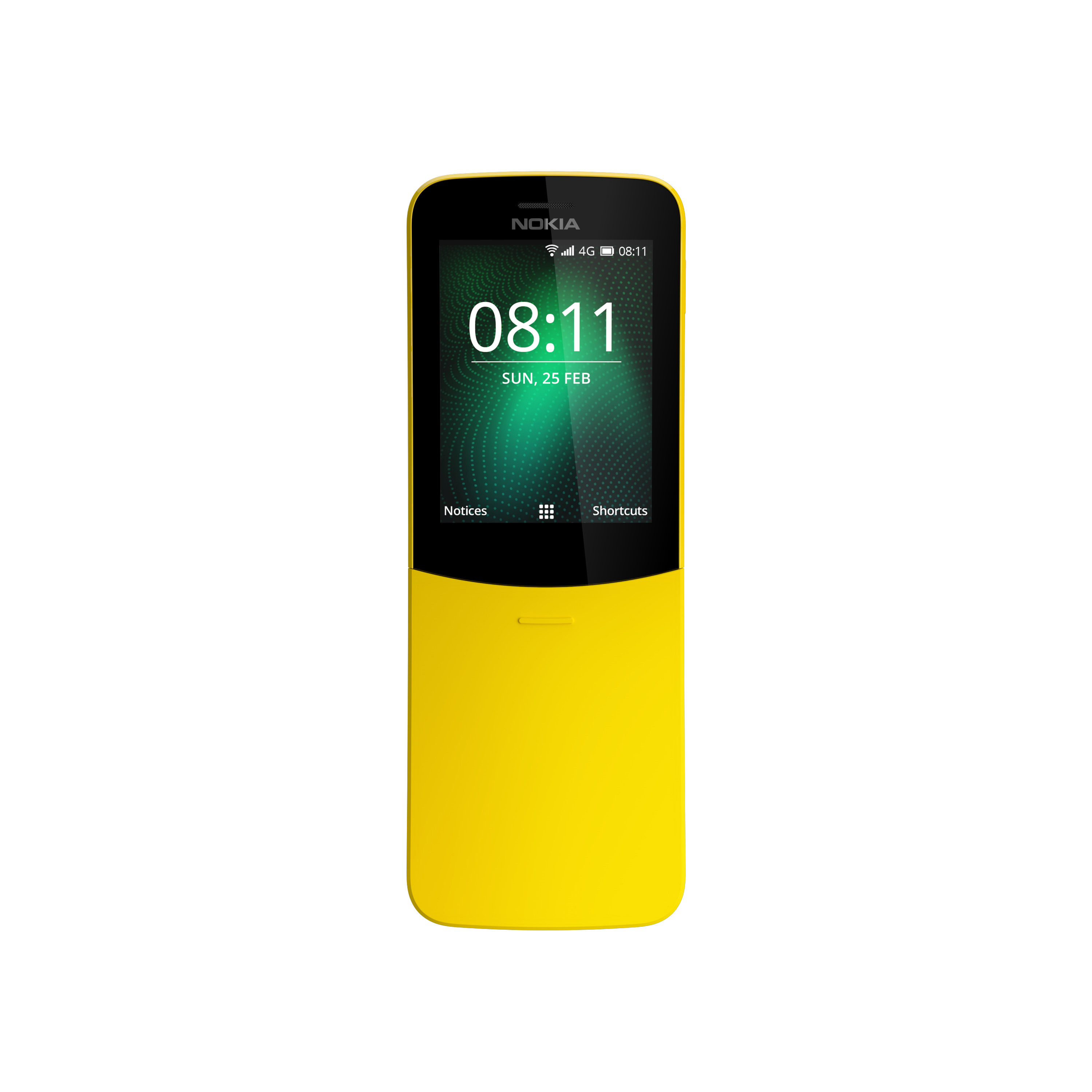 NOKIA 8110 4G Handy, Gelb