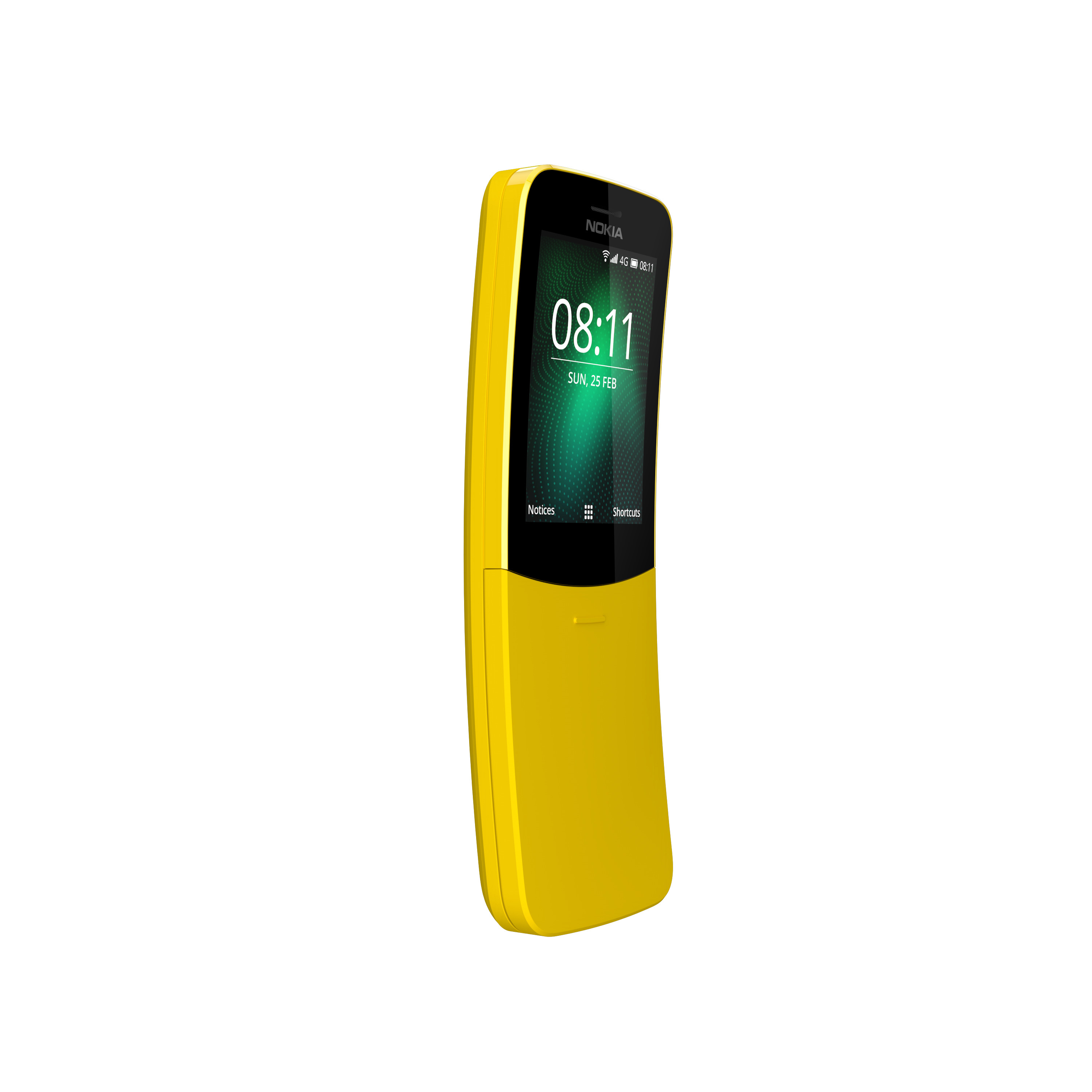 NOKIA 8110 4G Handy, Gelb