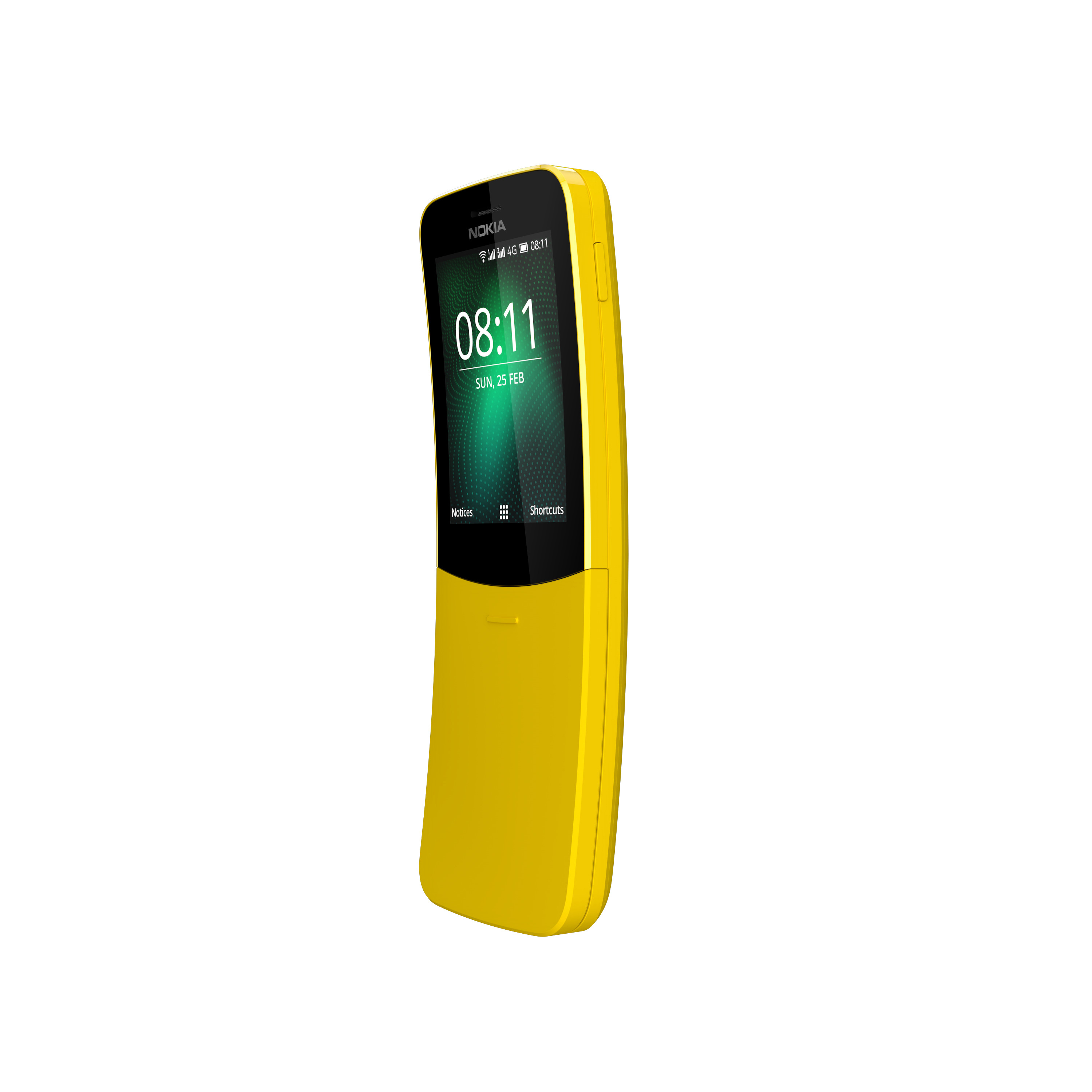 NOKIA 8110 4G Handy, Gelb