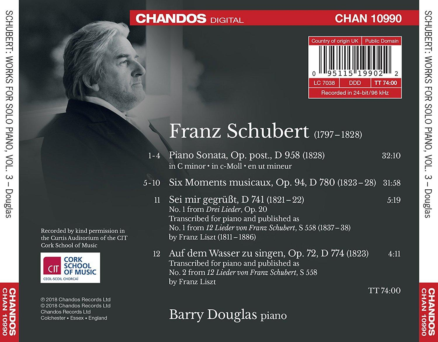 Douglas Barry - Klavierwerke Vol.3  - (CD)