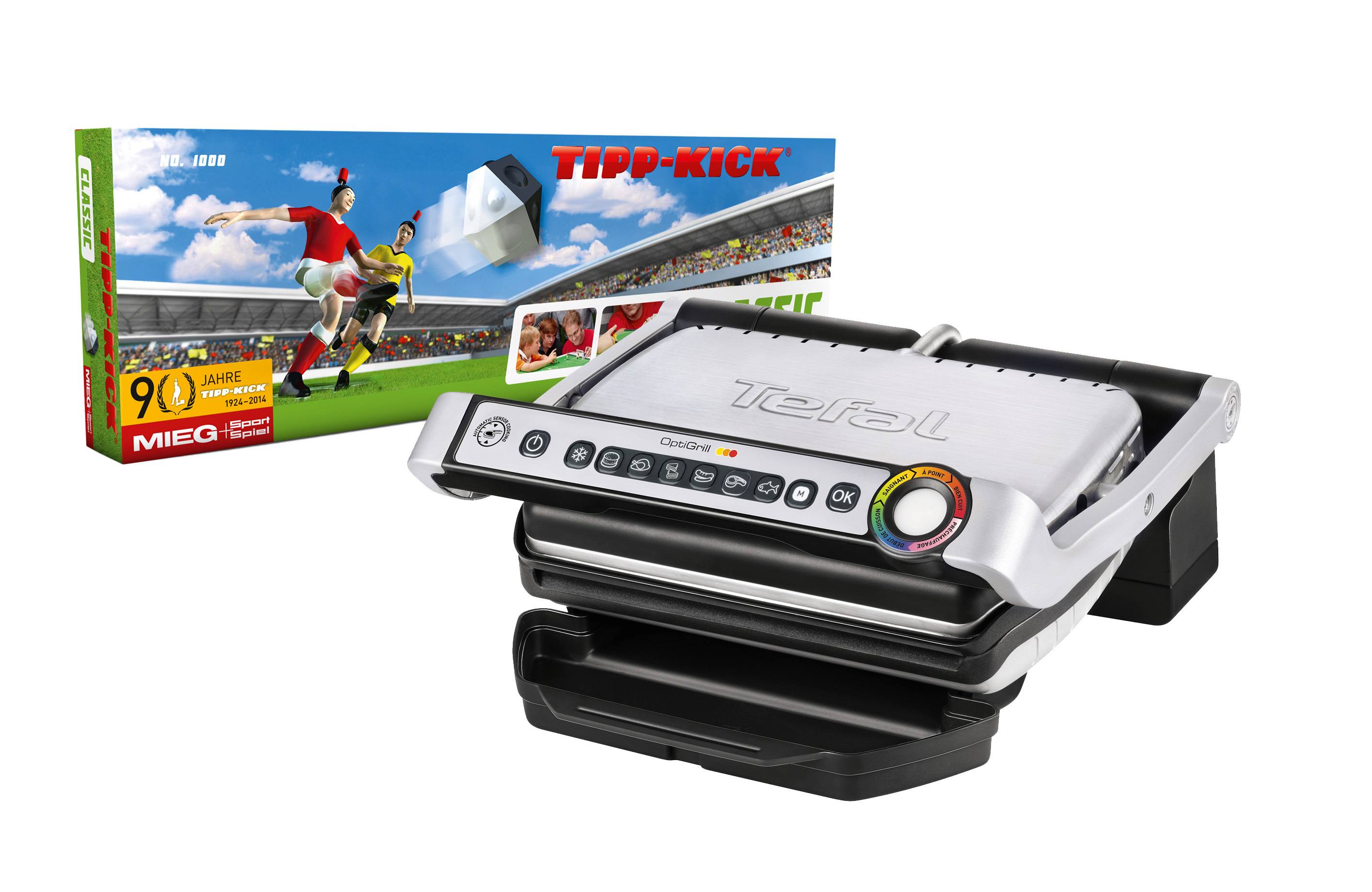 TEFAL GC702D Optigrill + TIPP KICK Kontaktgrill