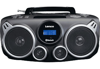 LENCO SCD 100 - Boombox (FM, Schwarz)