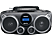 LENCO SCD 100 - Boombox (FM, Schwarz)