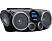 LENCO SCD 100 - Boombox (FM, Schwarz)