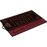 PYRAMID INTERNATIONAL Game of Thrones Fußmatte Bend the Knee Fußmatte, Schwarz/Rot