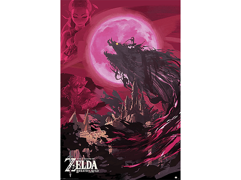 PYRAMID INTERNATIONAL The Legend of Zelda Poster Breath Of The Wild Großformatige Poster