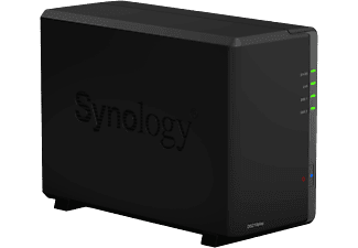 SYNOLOGY DiskStation DS218play - NAS (HDD, SSD, 4 TB, Schwarz)