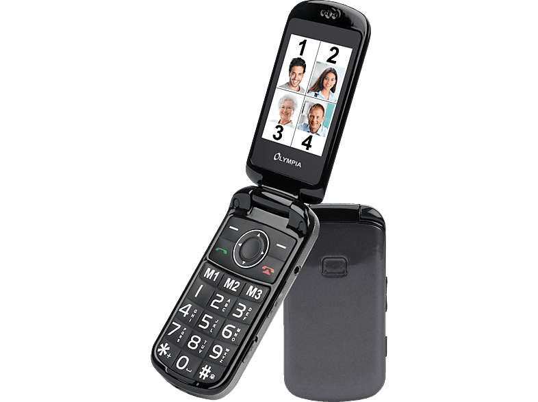 OLYMPIA Brava Plus Handy, Schwarz Handy kaufen | SATURN