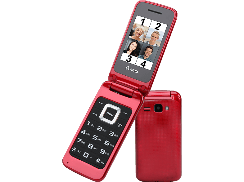 OLYMPIA Luna Mobiltelefon, Rot Mobiltelefon kaufen | SATURN