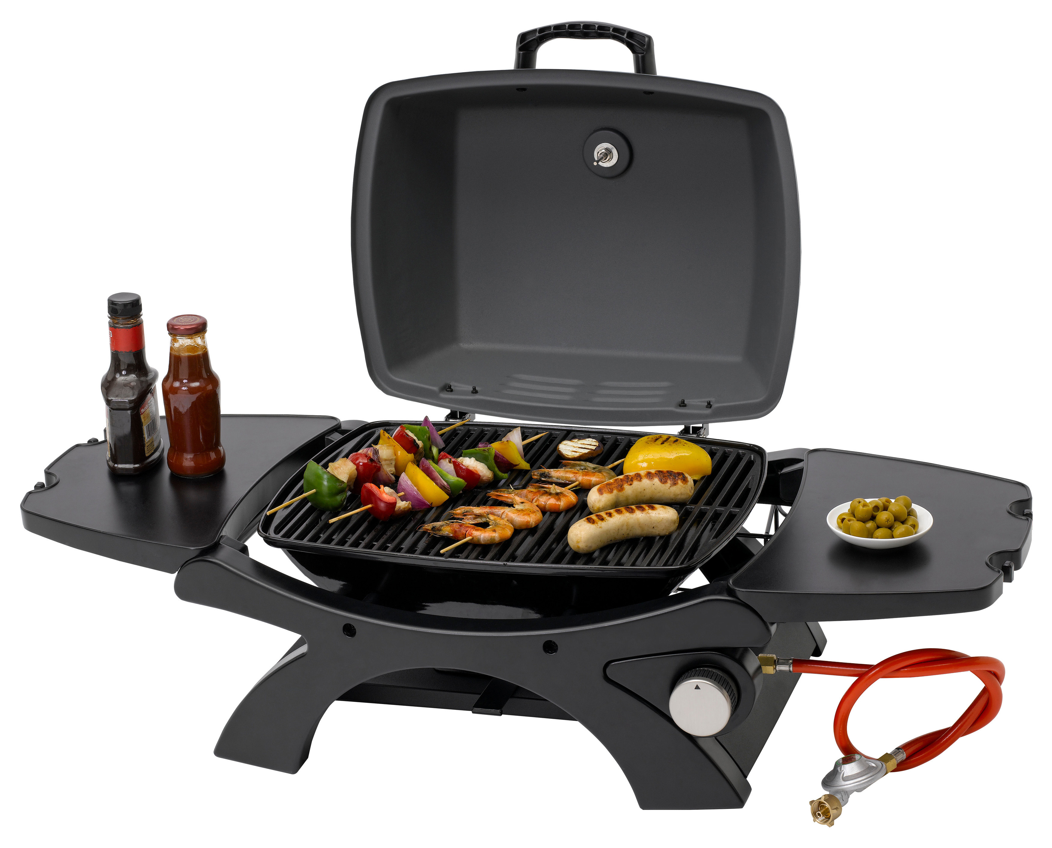 TEPRO 3142N Abington Gasgrill, Anthrazit/Schwarz (3200 Watt)