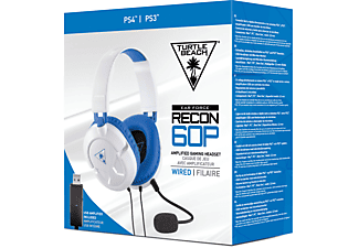 TURTLE BEACH Recon 60P Oyuncu Kulaklığı Beyaz PS4