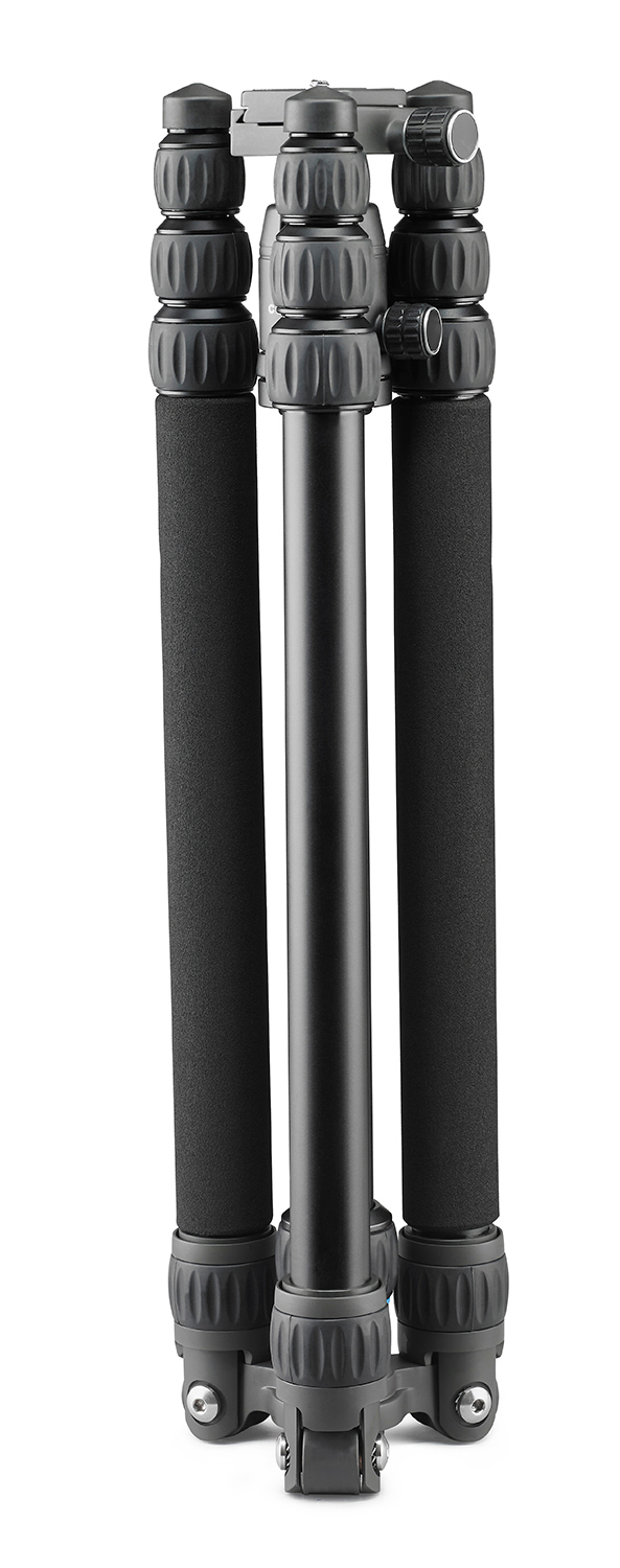 CULLMANN 52011 CROSS 628 CB7.5 Smartkit Dreibein Stativ, Schwarz, Höhe offen bis 1820 mm