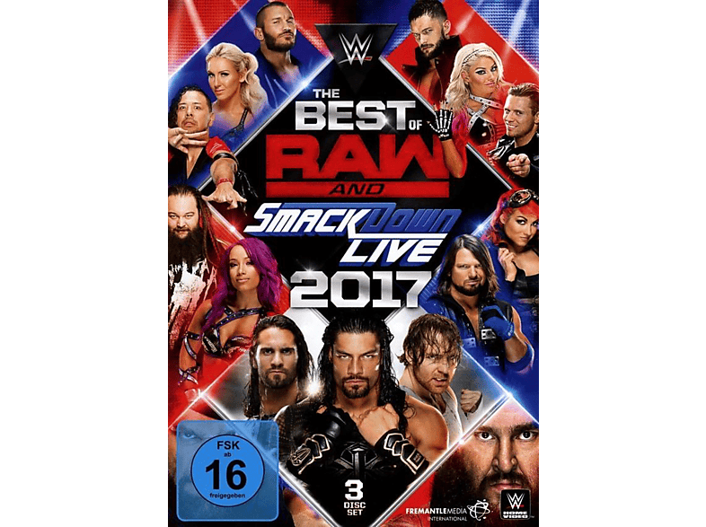 DVD Raw & Smackdown 2017 Best of The