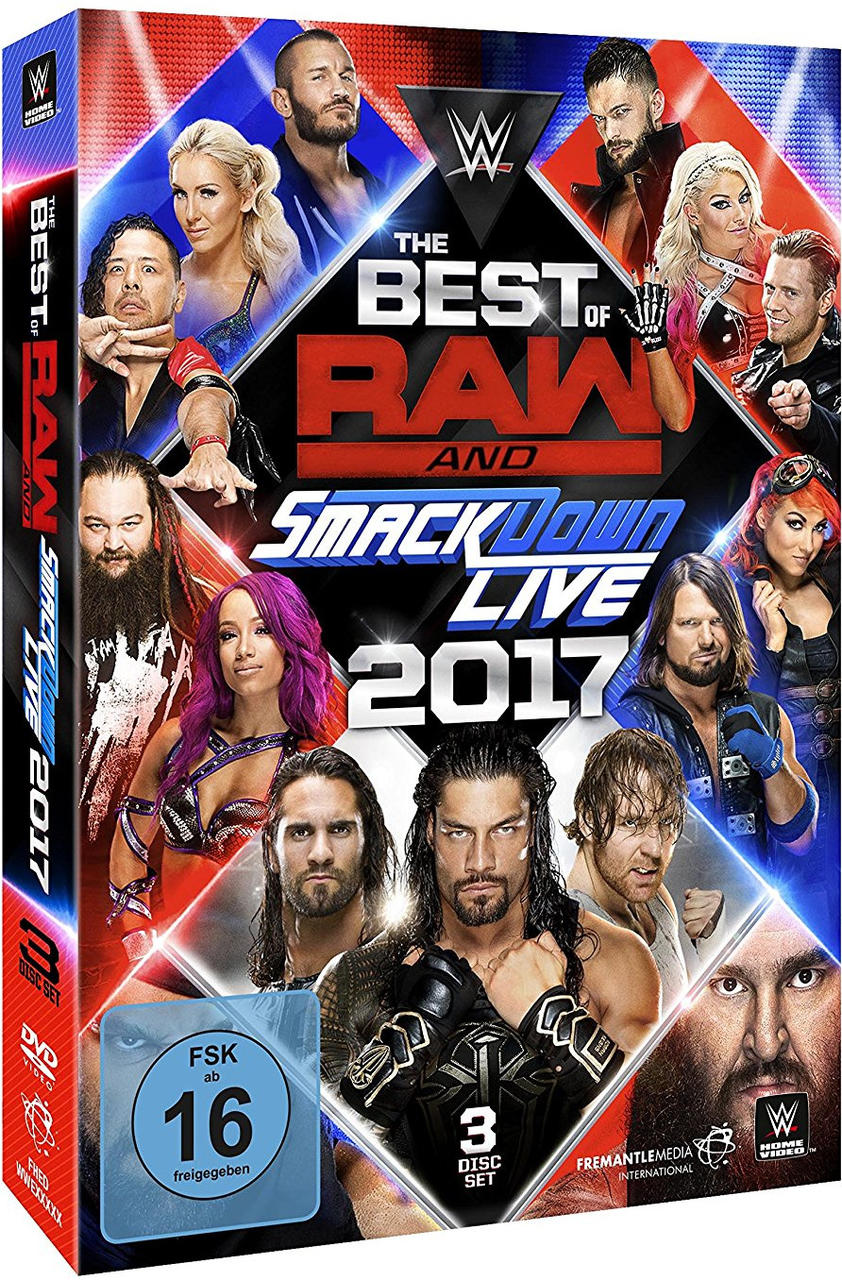 of Best 2017 Raw Smackdown The DVD &