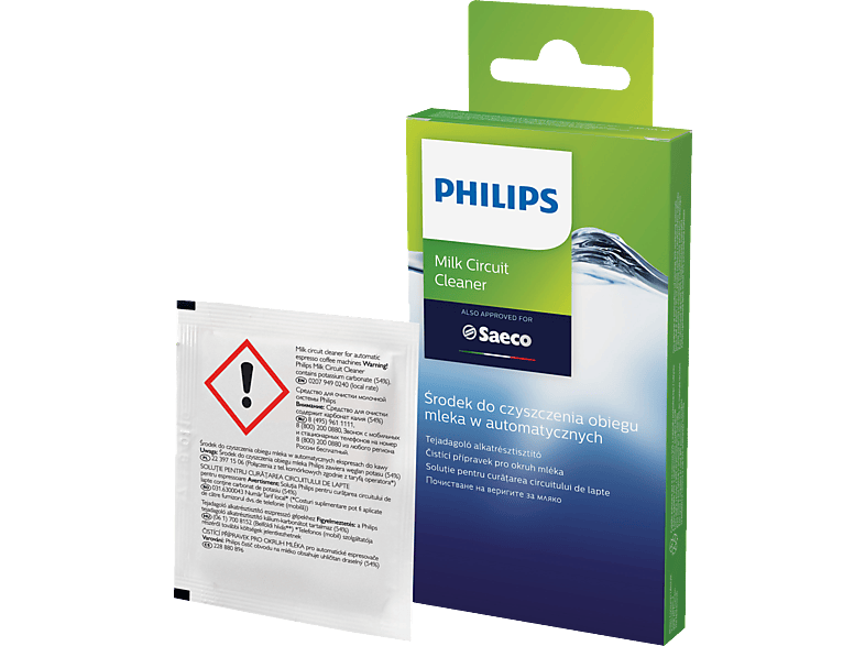 PHILIPS CA6705/10 für von mit alle Mehrfarbig Philips/Saeco Milchaufschäumer Kaffeevollautomaten Milchkreislauf-Reiniger