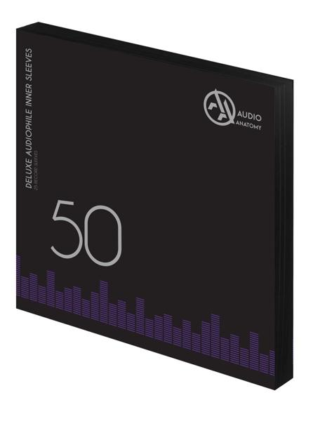 AUDIO ANAT Black Inner Sleeves Audiophile Deluxe