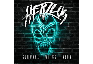 Herzlos - Schwarz Weiß Neon (Fanbox)  - (CD)
