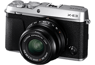 FUJIFILM FUJIFILM X-E3 + FUJINON XF23mmF2 R WR - Camera compatta - 24.3 MP - Argento - Fotocamera Argento