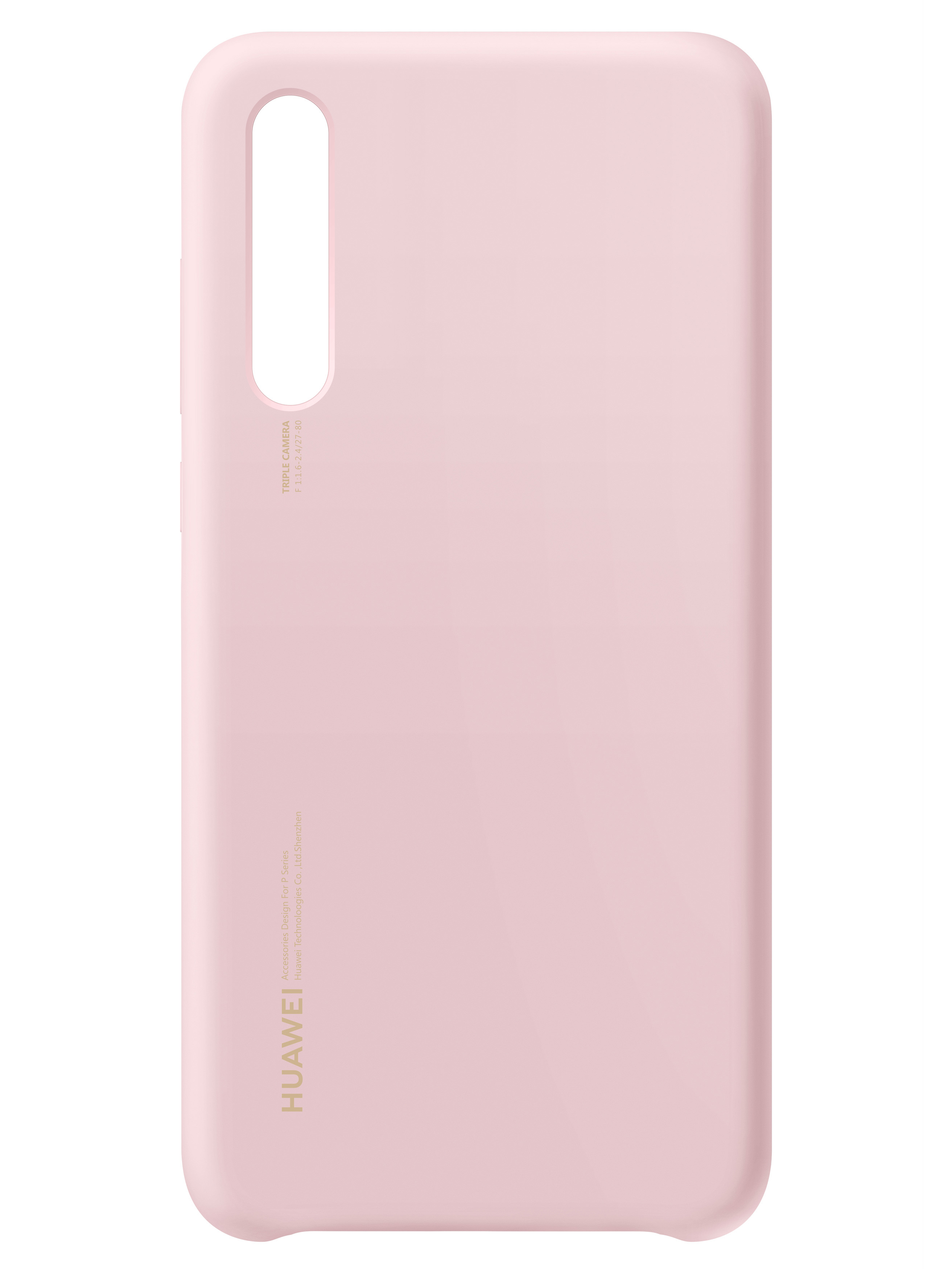 HUAWEI Silicon Case, Huawei, Pink Backcover, Pro, P20