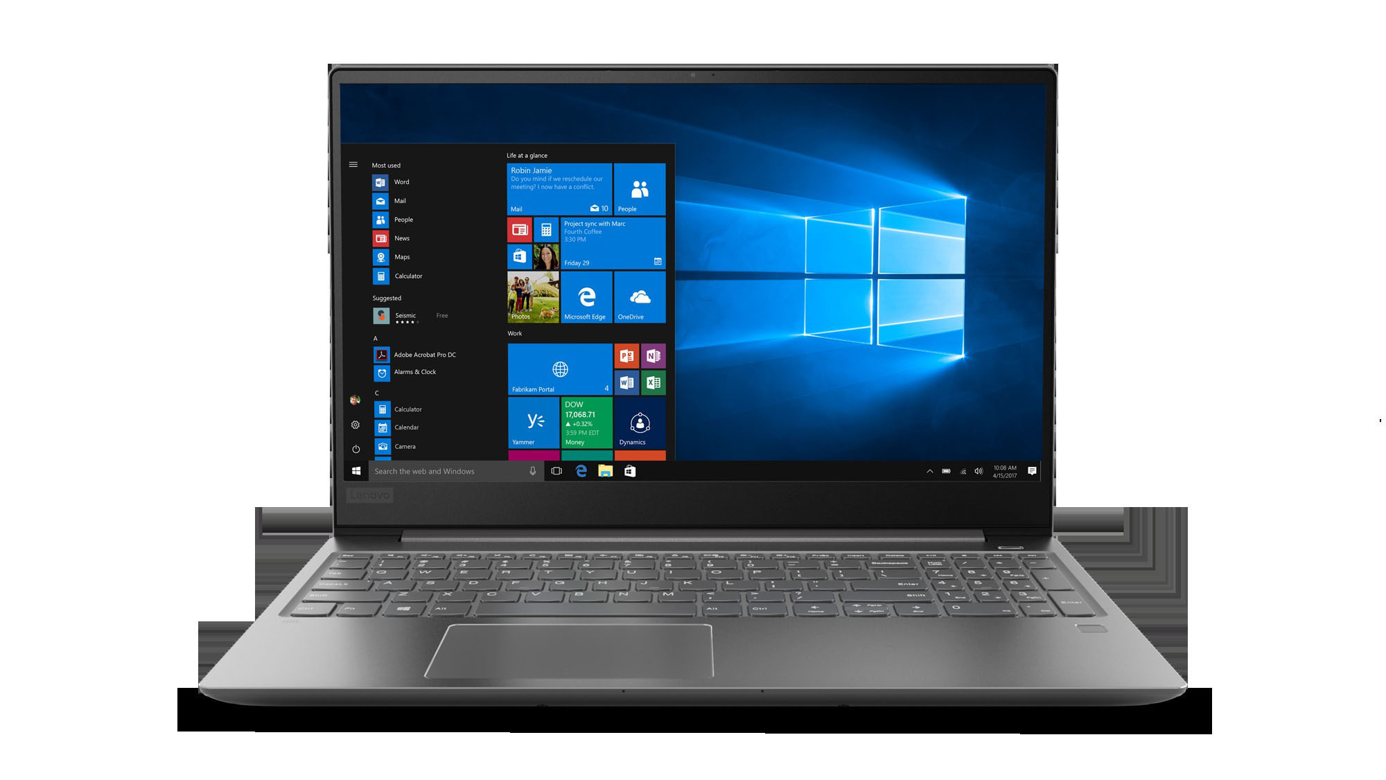 LENOVO IdeaPad 720S - 15,6 Zoll - Intel® Core™ i7 i7-7700HQ - 8 GB - 256 GB - NVIDIA GeForce® GTX 1050 Ti - Windows 10