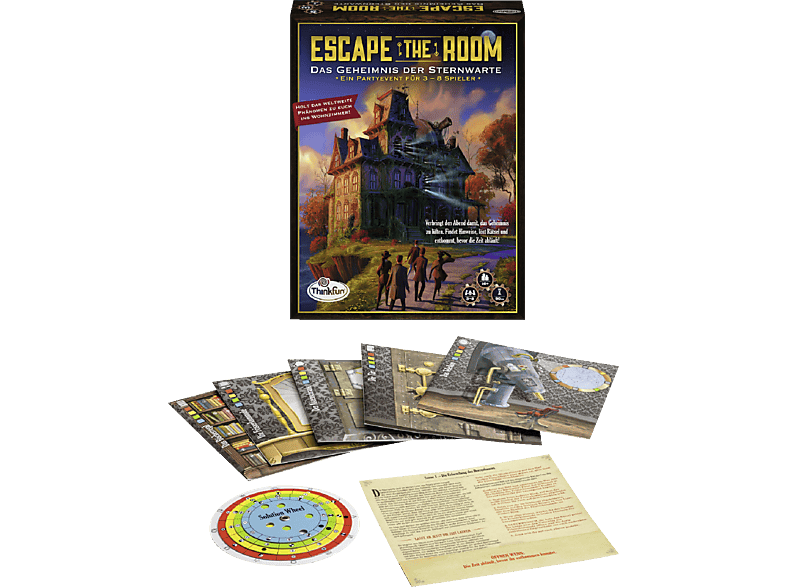 Thinkfun Escape The Room Das Geheimnis Der Sternwarte Thinkfun