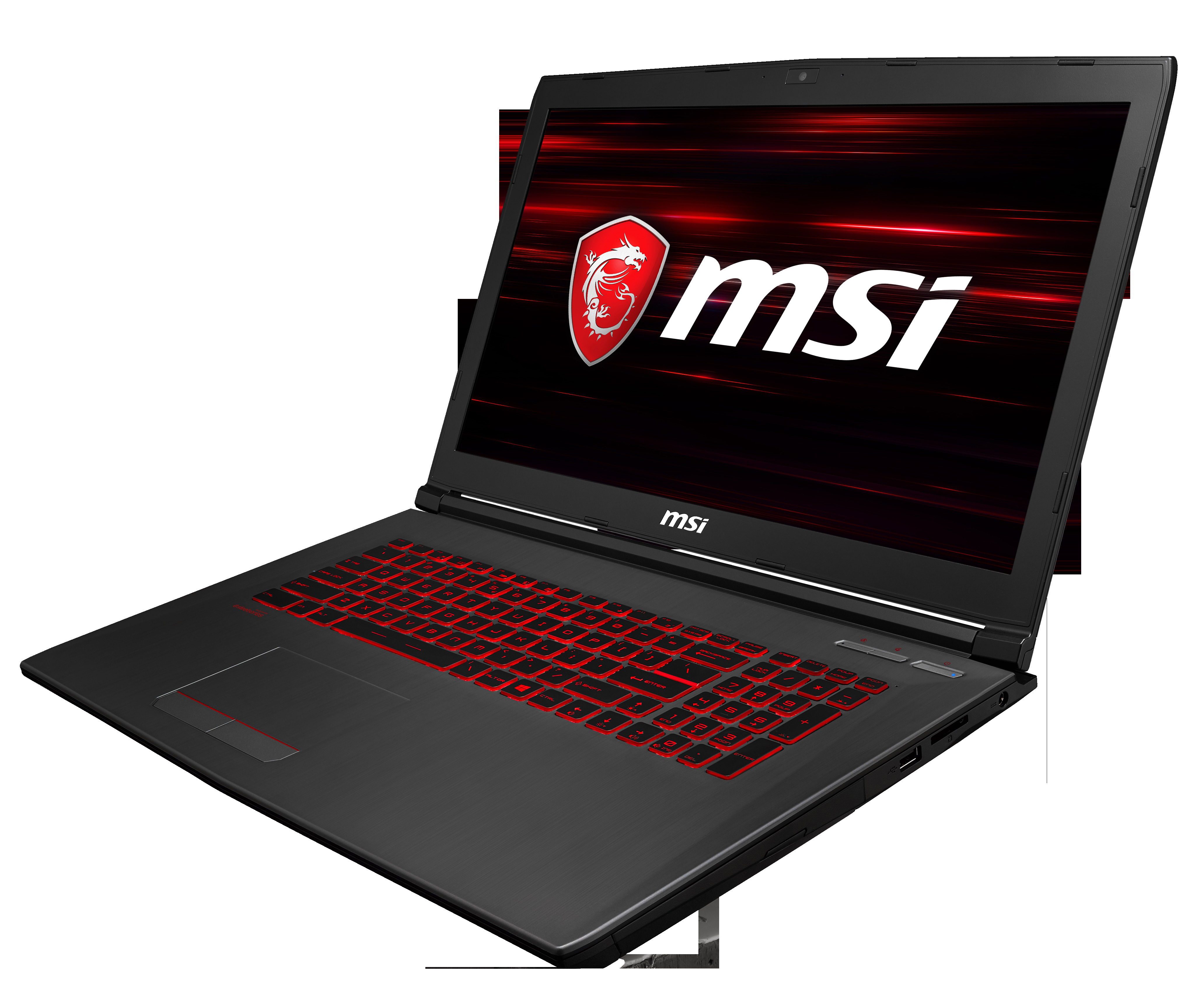 MSI GV72 8RD-012DE - 17,3 Zoll - Intel® Core™ i7 i7-8750H - 8 GB - 256 GB - NVIDIA GeForce® GTX 1050 Ti - Windows 10 Home (64 Bit)