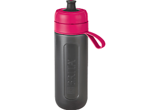 BRITA fill&go Active - Filtre à Eau Bouteille (Rose/Noir)