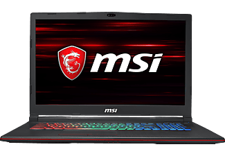 MSI GP73 8RE-083DE Leopard, Gaming Notebook mit 17,3 Zoll Display, Intel® Core™ i7 Prozessor, 16 GB RAM, 256 GB SSD, 1 TB HDD, GeForce® GTX 1060, Schwarz