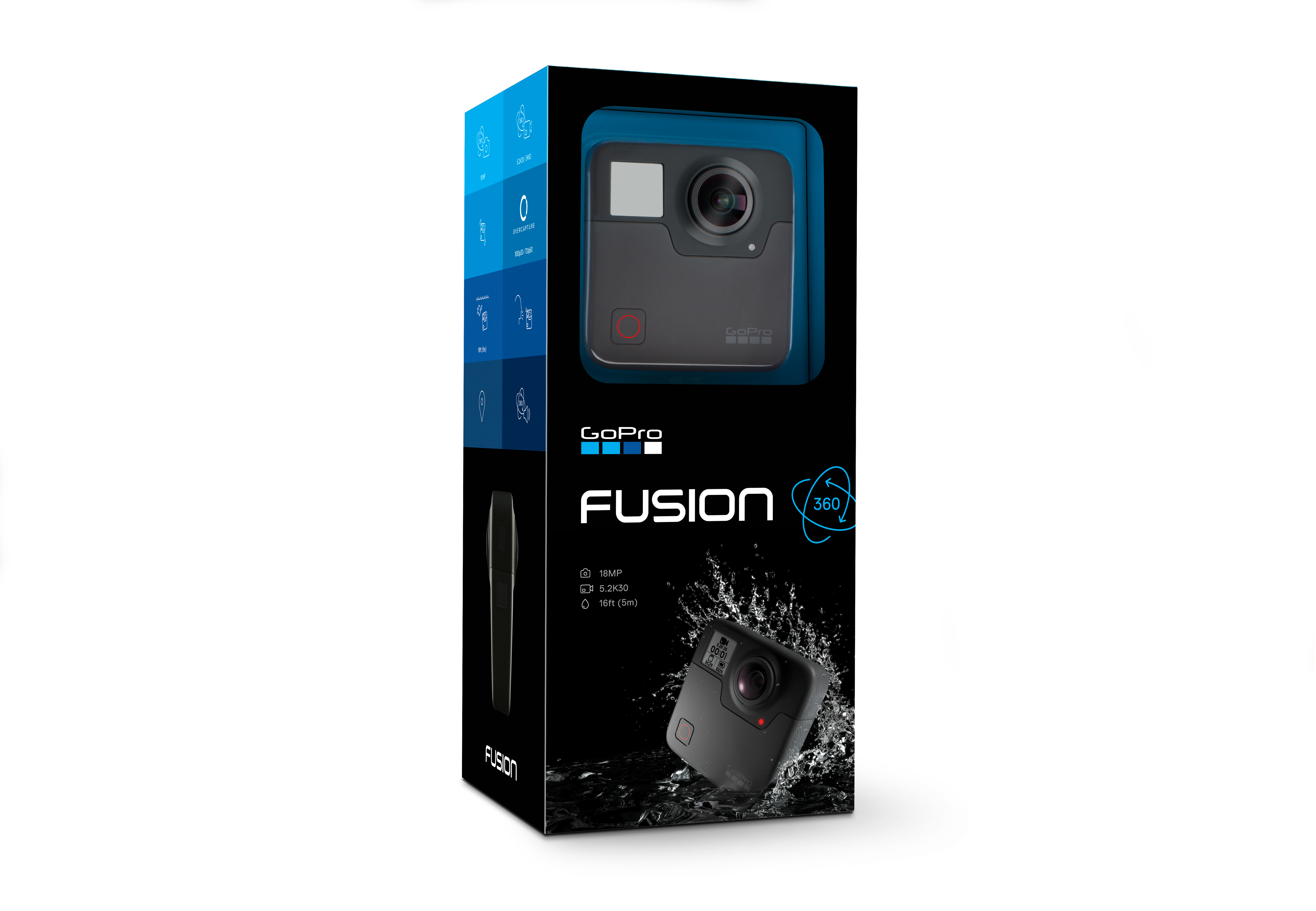 GOPRO Fusion - Actioncam Grau