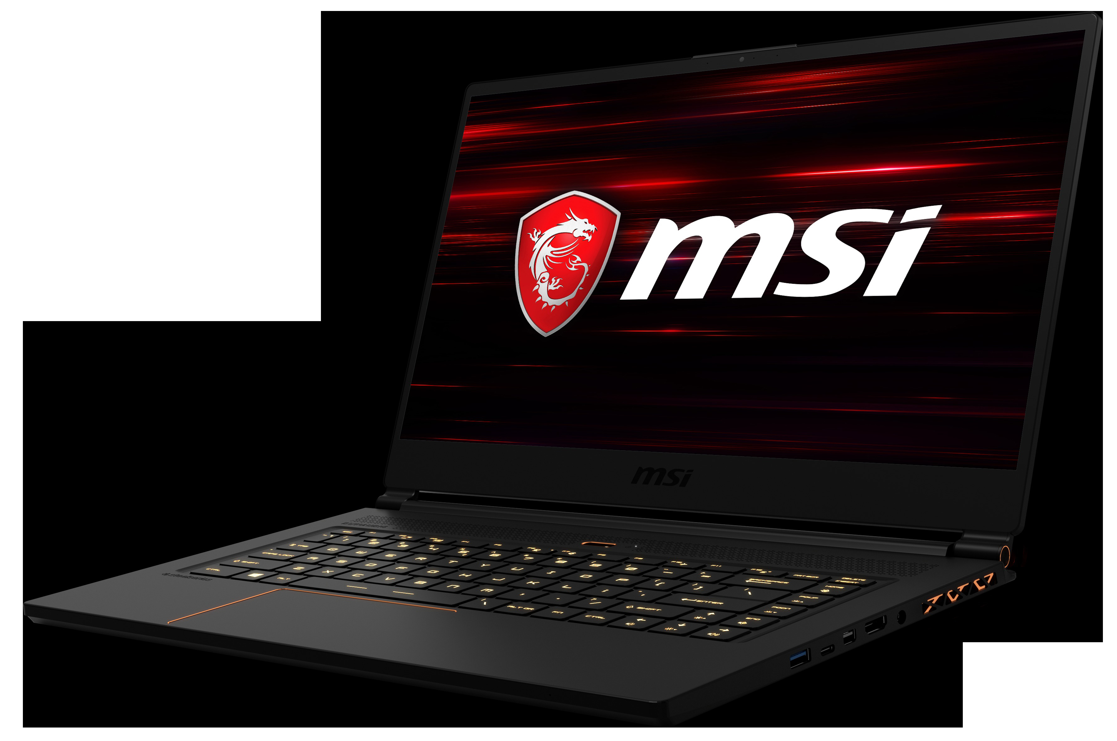 MSI GS65 8RF-019DE Stealth Thin - 15,6 Zoll - Intel® Core™ i7 i7-8750H - 16 GB - 512 GB - NVIDIA GeForce® GTX 1070 - Windows 10 Home (64 Bit)