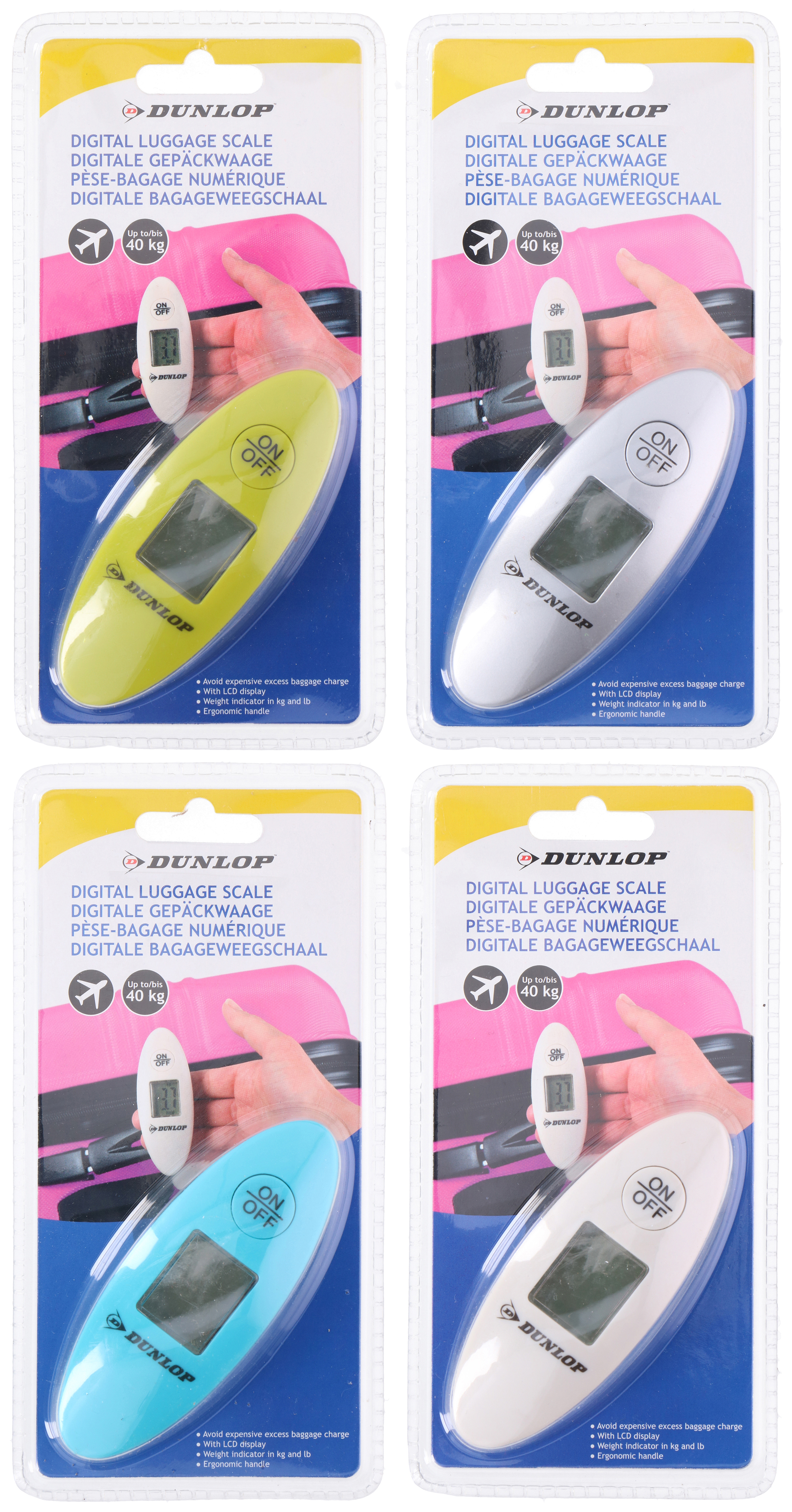 DUNLOP Digitale Gepäckwaage