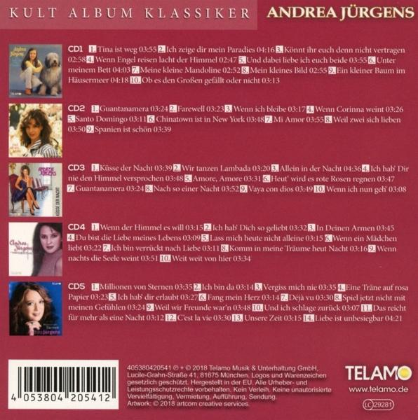 Andrea Jürgens - Kult Album Klassiker  - (CD)