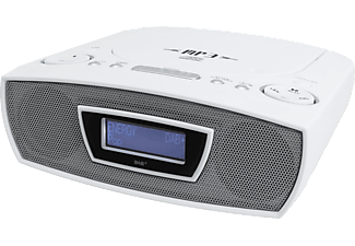 SOUNDMASTER URD480 - Uhrenradio (DAB+, FM, Weiss)