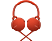 SONY MDR.XB550AP Mikrofonlu Kulak Üstü Kulaklık Kırmızı