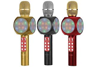 PETRIX Led Karaoke Mikrofon Taşınabilir Hoparlör