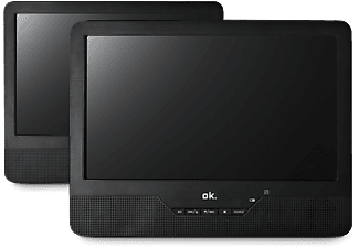 OK Draagbare DVD-speler 2 LCD-schermen 9" (OPD92040-D)