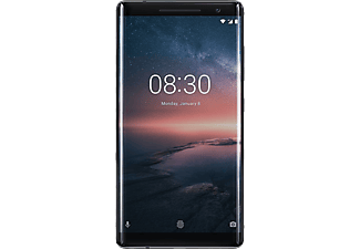 NOKIA 8 Sirocco fekete kártyafüggetlen okostelefon