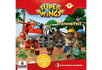 Super Wings - 004/Trommelfest  - (CD)