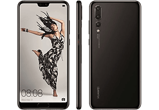 HUAWEI P20 fekete szilikon tok