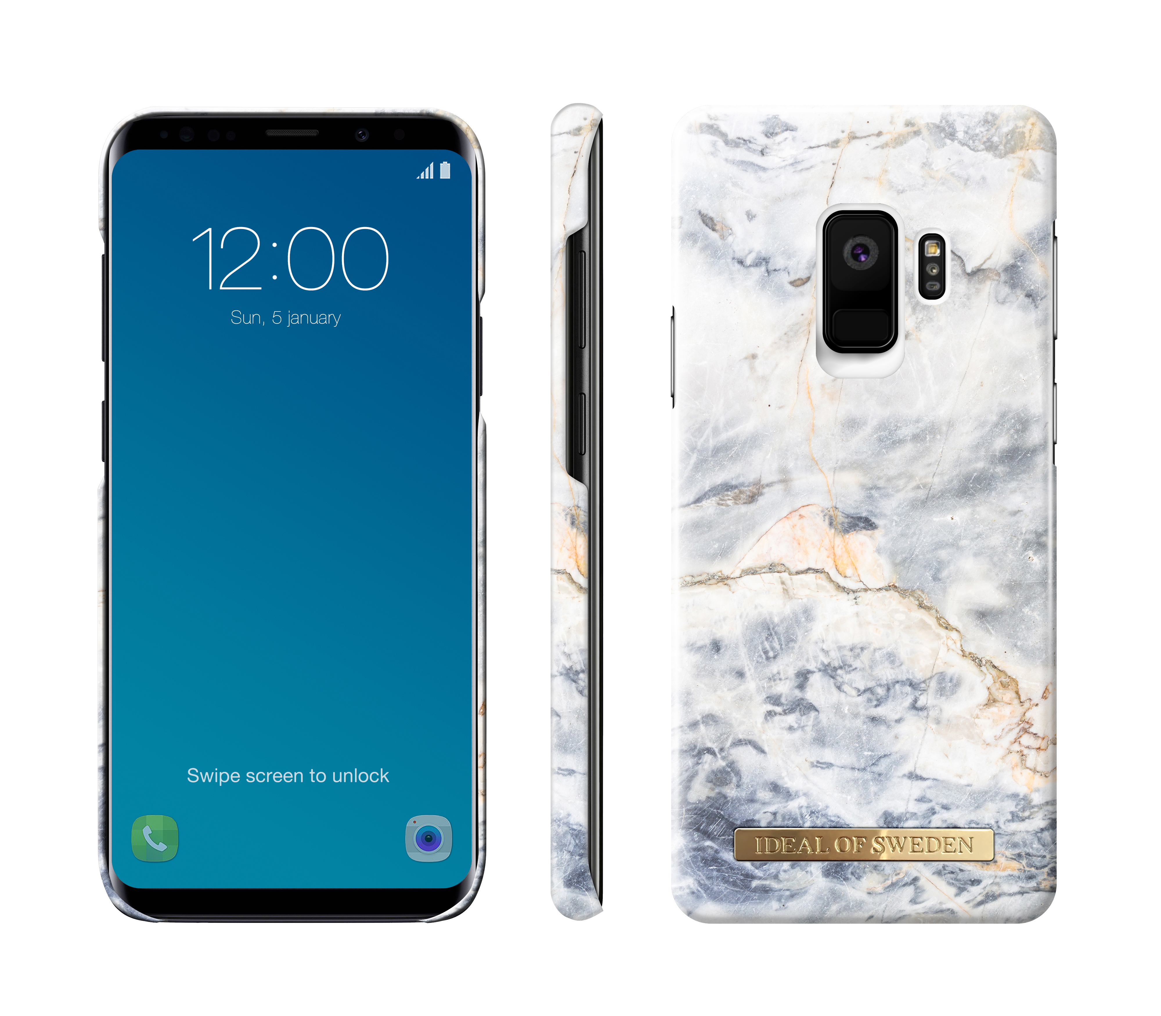 IDEAL OF SWEDEN Fashion, Backcover, Samsung, Galaxy S9, Ocean Marble