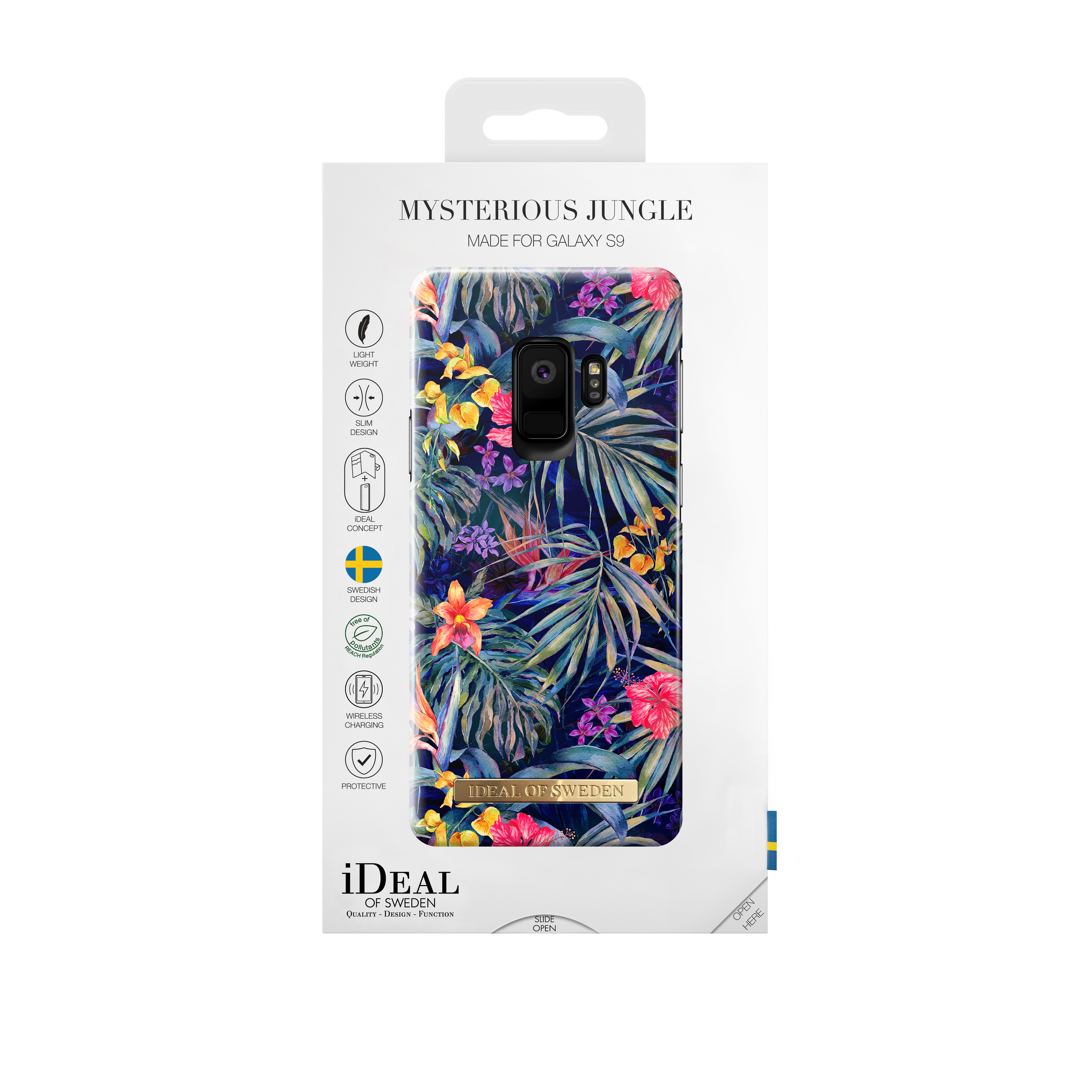 IDEAL OF SWEDEN Fashion, Backcover, Samsung, Galaxy S9, Misterious Jungle