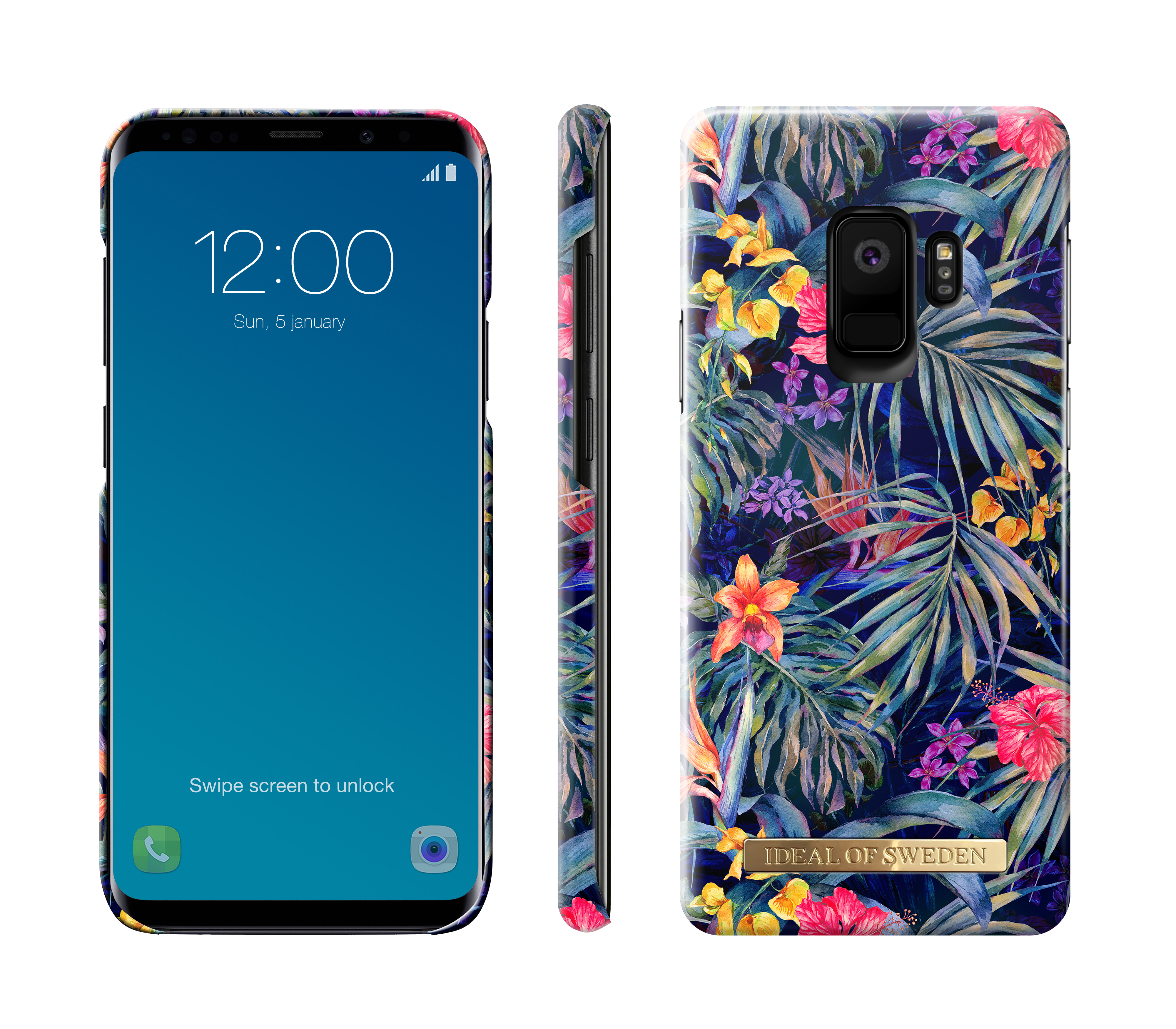 IDEAL OF SWEDEN Fashion, Backcover, Samsung, Galaxy S9, Misterious Jungle