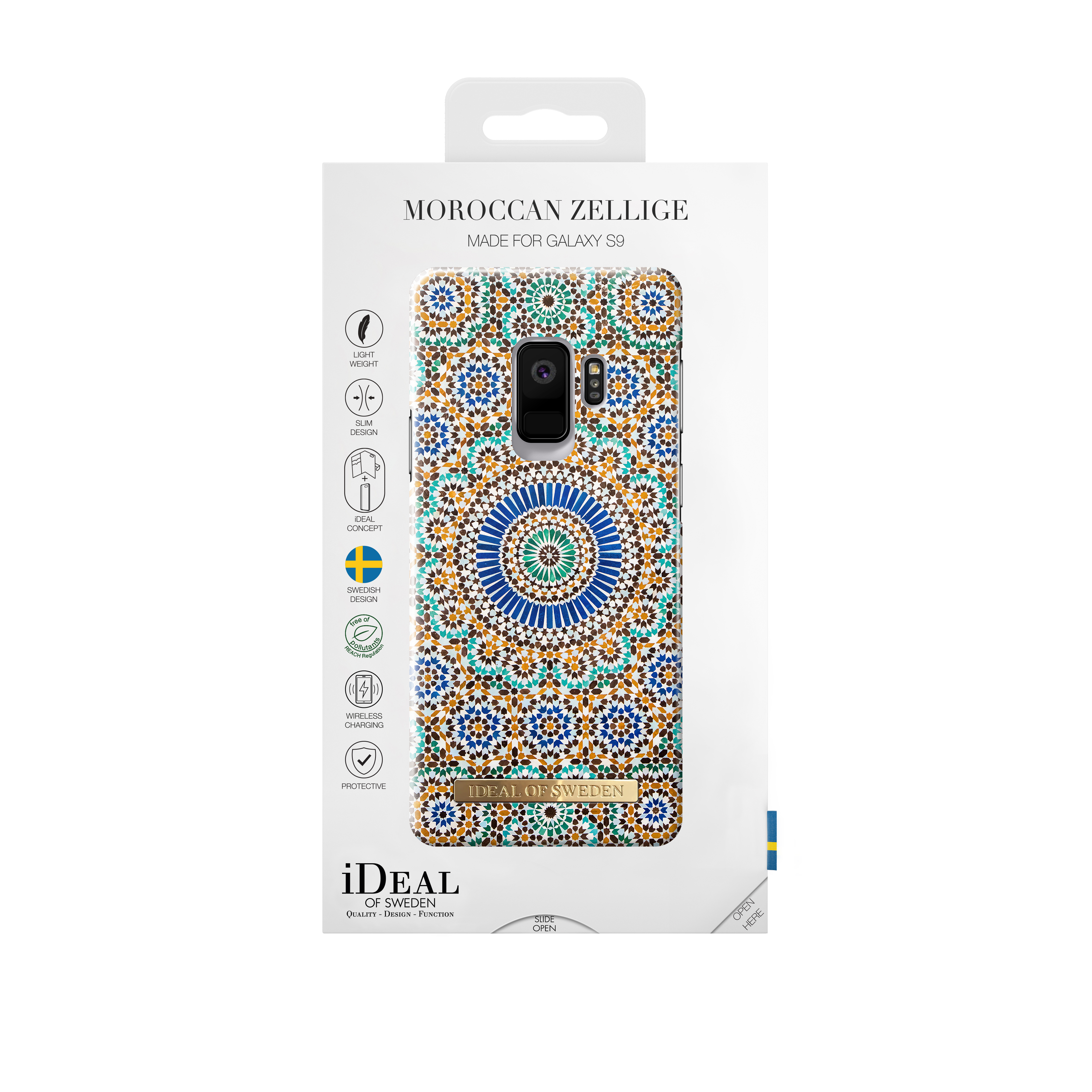 IDEAL OF SWEDEN Fashion, Backcover, Samsung, Galaxy S9, Bunt