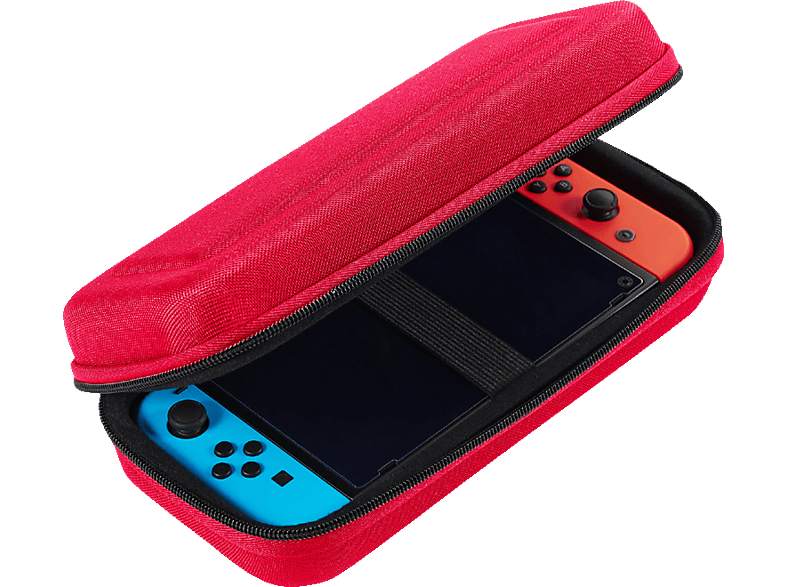 BIGBEN HARTSCHALENTASCHE Switch Nintendo Switch Tasche, Rot