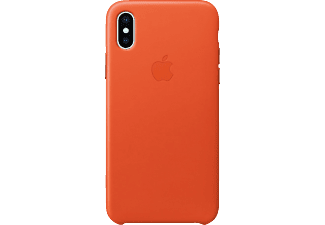 APPLE Leather Case - Handyhülle (Passend für Modell: Apple iPhone X)