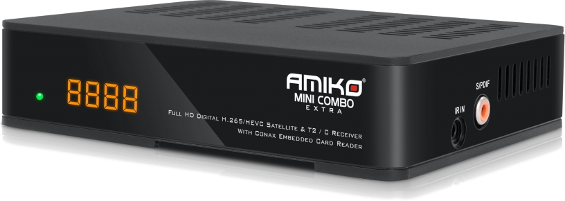 AMIKO Mini Combo Extra DVB-C/T/T2/S2 beltéri egység