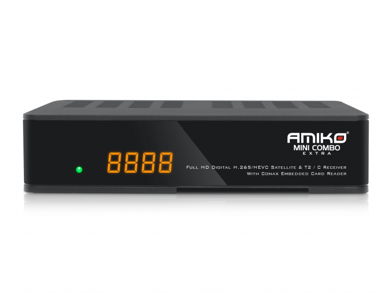 AMIKO Mini Combo Extra DVB-C/T/T2/S2 beltéri egység