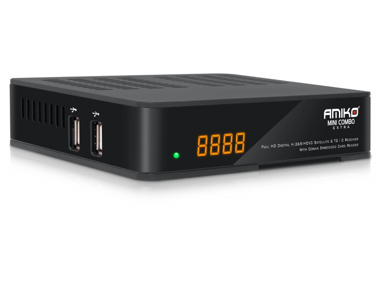AMIKO Mini Combo Extra DVB-C/T/T2/S2 beltéri egység